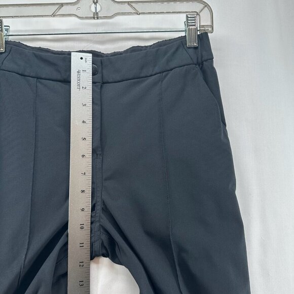 Lululemon Jogger Pants Womens Sz 27 Black Highrise Warpstreme Stretch Activewear - Picture 6 of 9